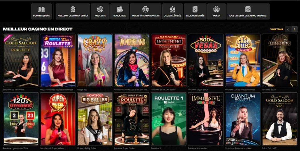 jeux live spinsy casino